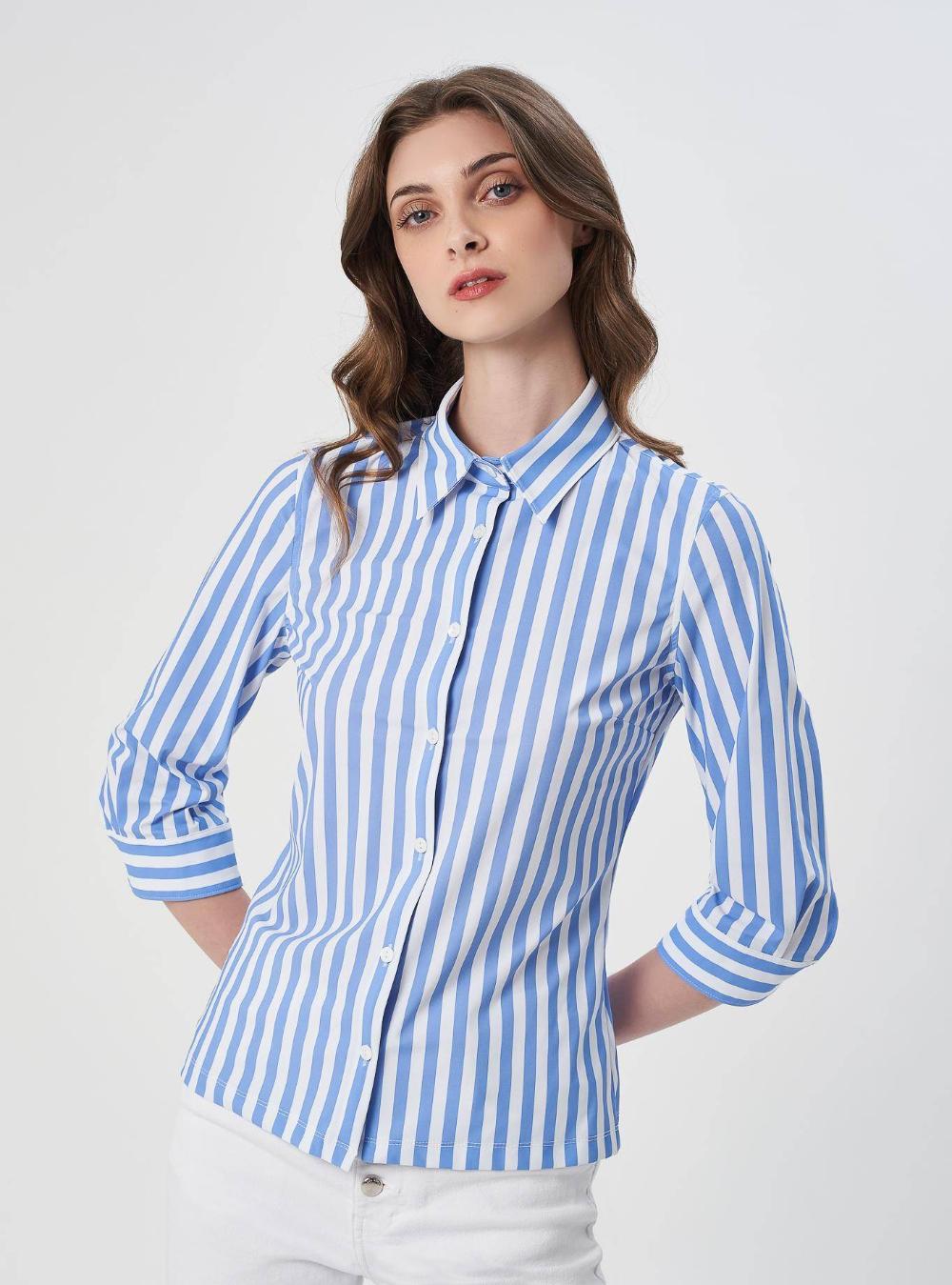 Camicetta Donna Elegante,Colletto Da Bambola Da Donna Con Volant Camicia  Rossa Tinta Unita Elegante Camicetta Per Il Tempo Libero Quotidiano  Camicetta A Maniche Lunghe Con Bottoni Camicette Casual A : : Moda